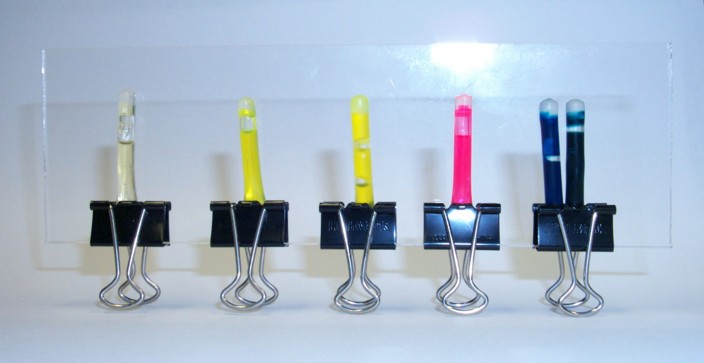 light stick in different colors