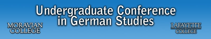 Undergraduate Conference in German Studies