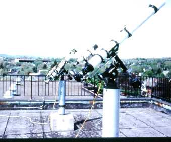 four-inch telescope
