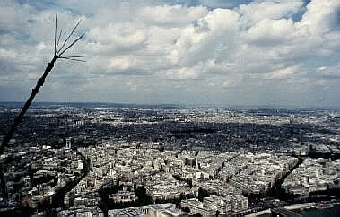 Lightning rods in Paris.