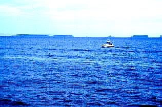 Mirage on Bay of Fundy, Canada