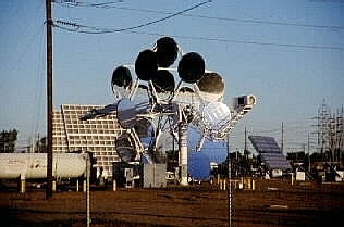 Solar radiation collectors, Phoenix, AZ.